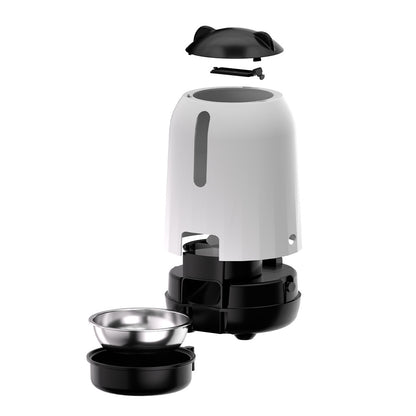 Smart Pet Feeder | Timed & Precise Portions for Cats & Dogs | Remote Control, Healthy Feeding